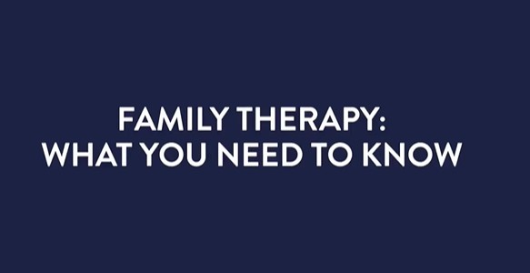 Family therapy and benefits.
